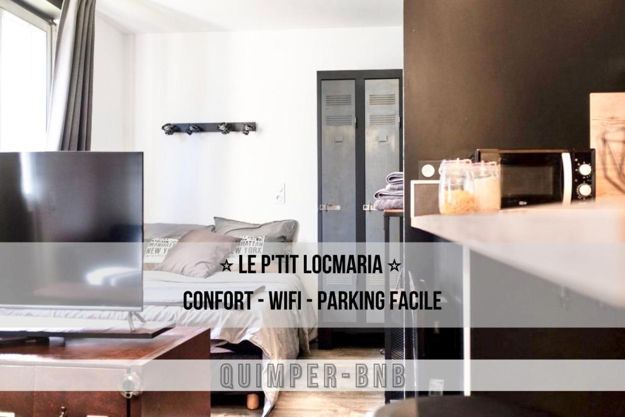 Le Ptit Locmaria - Calme - Wifi - Proche Centre Ville Quimper Buitenkant foto